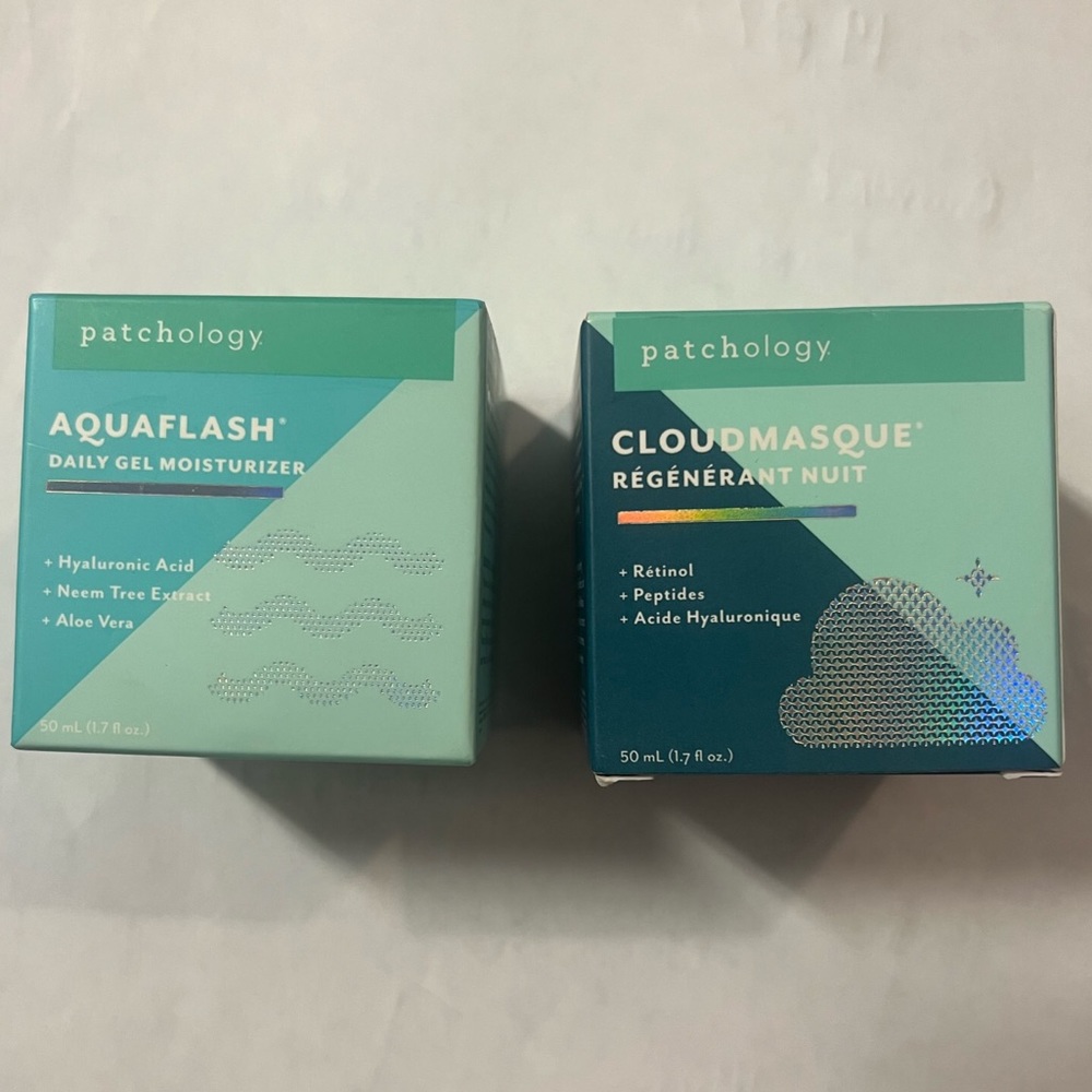 PATCHOLOGY set of 2 moisturizer and mask brand new